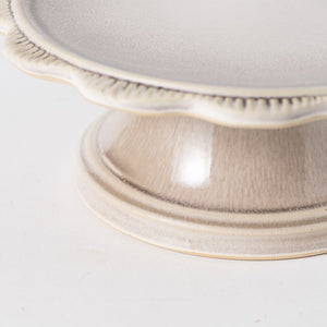 Hand Thrown Cake Stand #057