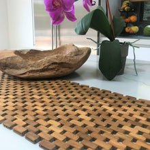 Load image into Gallery viewer, Natural Teak Table Runner (53 x 12&quot;)

