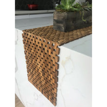 Load image into Gallery viewer, Natural Teak Table Runner (53 x 12&quot;)

