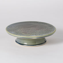 Load image into Gallery viewer, Hand Thrown French Farm Cake Stand #0022
