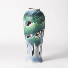 Load image into Gallery viewer, Hand Thrown Tree Inspired Homage Vase #0028
