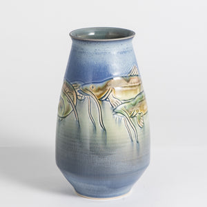 Hand Thrown Vase Japanese Aesthetic Gallery Collection #0023-3071