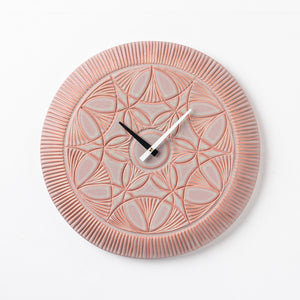Hand Carved Wall Clock #0050