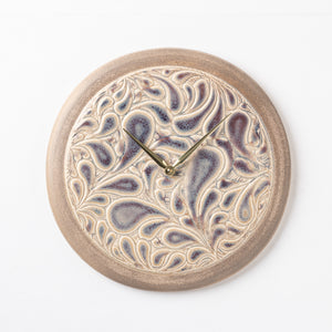 Hand Carved Wall Clock #0055