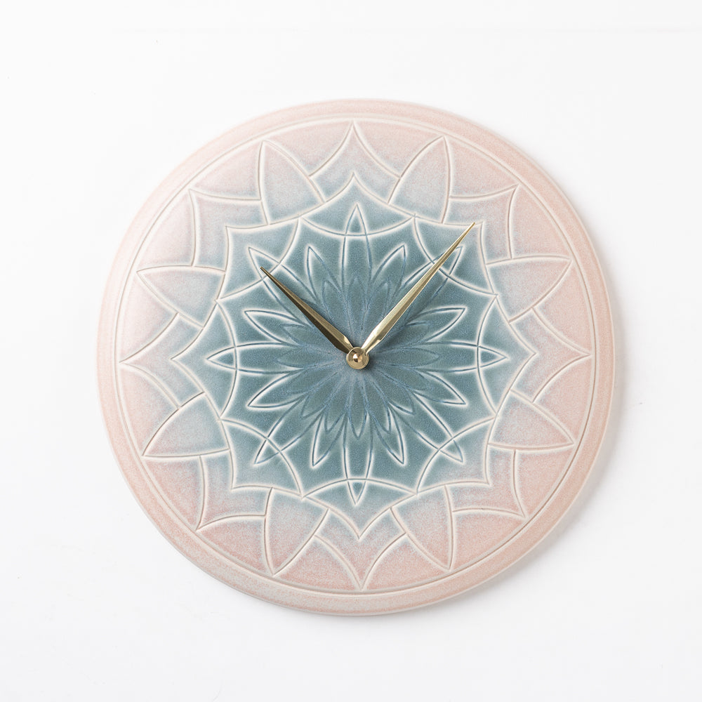 Hand Carved Wall Clock #0061