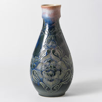 Hand Thrown Pattern Vase #094