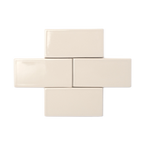 Alba offers a uniform neutral white tone and has a reflective high gloss surface texture and opaque relief detail and edge break.