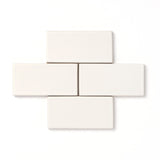 The perfect white, Annapurna is a soft alternative to a typical stark white and features a slight variation in color, a smooth matte surface texture, and presents opaque around edges and relief details. 