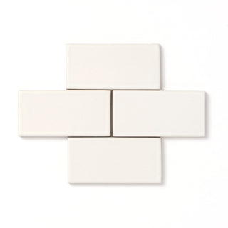The perfect white, Annapurna is a soft alternative to a typical stark white and features a slight variation in color, a smooth matte surface texture, and presents opaque around edges and relief details. 