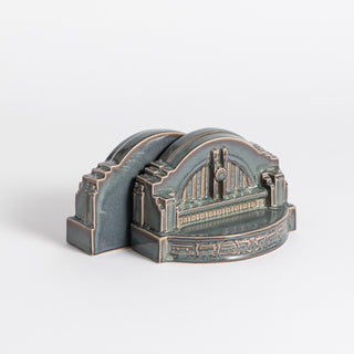Union Terminal Bookend Set, Barbary Coast