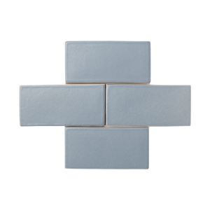 An ode to smooth stones picked from shallow waters, Beachstone is a matte glaze with a smooth surface texture that presents moderate variation in color and features an opaque break on tile edges and relief details.