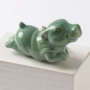 Frolicking Fiona Ornament | Limited Glaze Edition- Confetti Collection