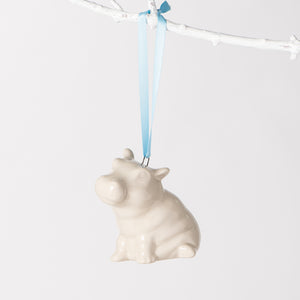 Bundle of Joy Baby Hippo Ornament (assorted colors)