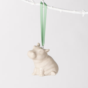 Bundle of Joy Baby Hippo Ornament (assorted colors)