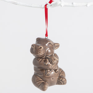 Huggable Hippo Fiona Ornament