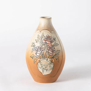 Hand Thrown Vase #026 | Spring Blossoms 2023