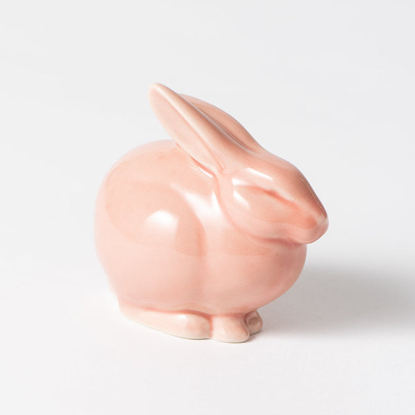 Grove Bunny Figurine - Azalea – Rookwood Pottery