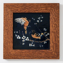 Load image into Gallery viewer, #19 Hand Illustrated Tile | Birds &amp; Blooms 2023
