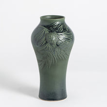 Load image into Gallery viewer, Pinecone Vase-Midnight Frost
