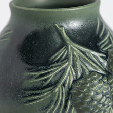 Load image into Gallery viewer, Pinecone Vase-Midnight Frost
