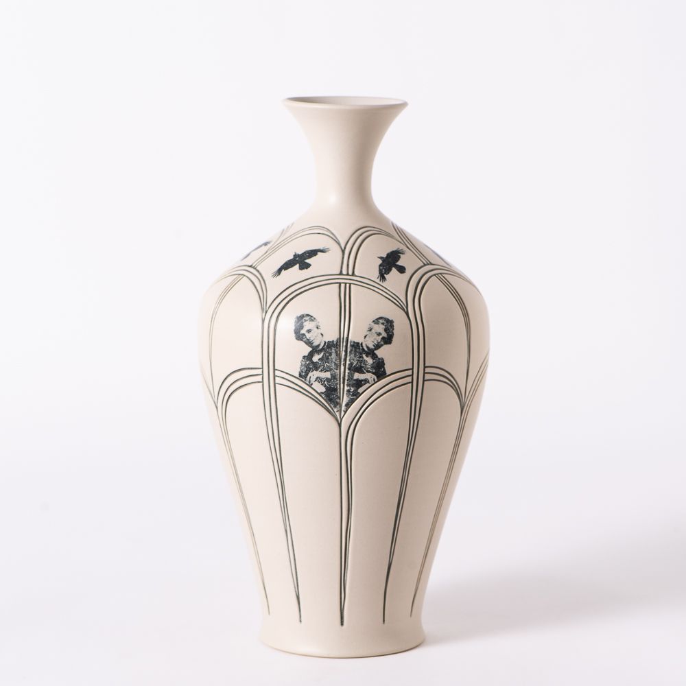 ⭐ Historian's Choice! | Screen Printed Vase #62 | Gallery Collection 2023