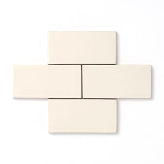 This perfect neutral is one that lives up to its name - offering a smooth matte surface texture, consistent color and an opaque break along tile edges and relief details. 