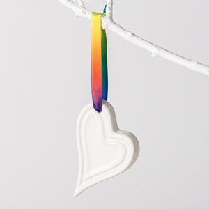 Pride Heart Ornament- Cincinnati Pride