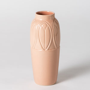 Scarab Vase -Deco Pink