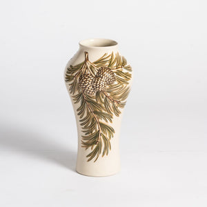 Pinecone Vase, Hand Painted (Invigorate)