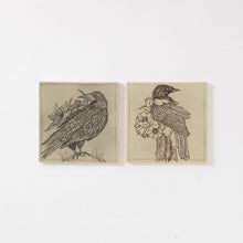 Load image into Gallery viewer, #02 Hand Illustrated Tile | Birds &amp; Blooms 2023
