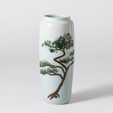 Load image into Gallery viewer, Hand Painted Winter Berries Legacy Panel Vase
