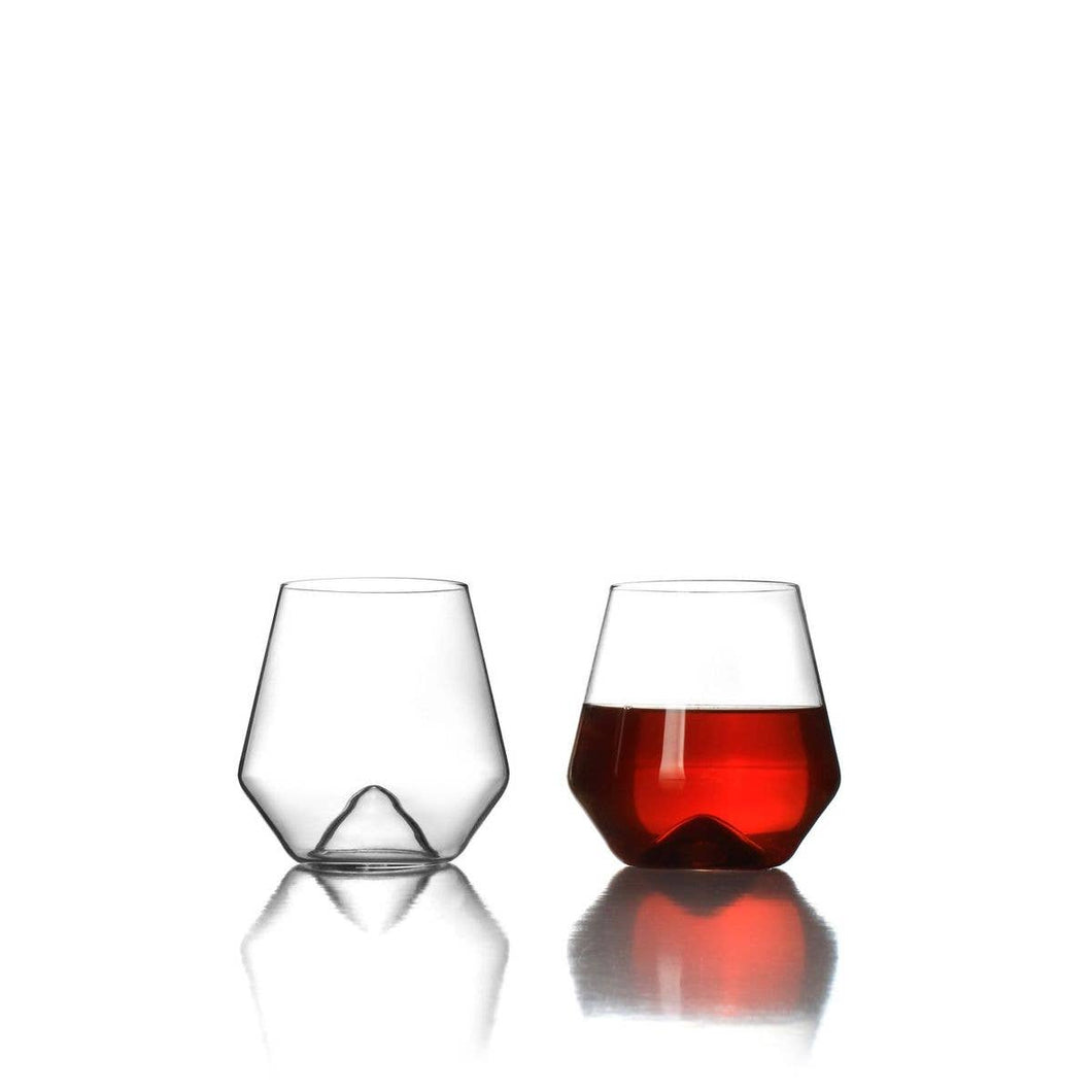 Monti-Rosso Wine Glasses-Set of 2