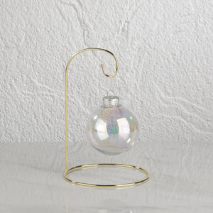 Brass Wire Ornament Stands: 6.25" / Brass