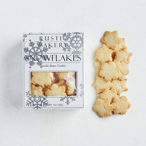 Vanilla Snowflakes Cookies Christmas Hanukkah