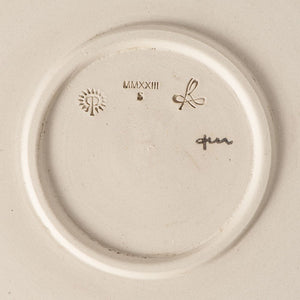 Hand Thrown Platter #051 | Spring Blossoms 2023