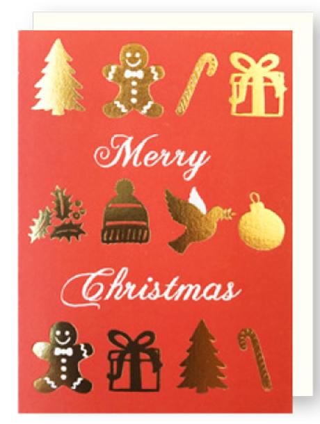 Mini Notecard Holiday J. Falkner (Assorted)