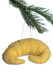 Croissant Ornament