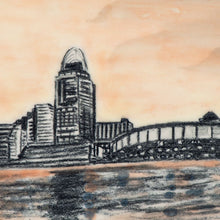 Load image into Gallery viewer, #03-Cincinnati Riverboat, Hand Sketched
