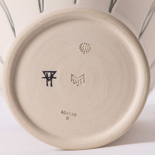 Screen Printed Vase #62